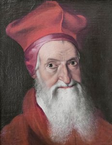 Portrait du cardinal Domenico Morone - Scipione (1550 98) Pulzone
