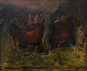 Ève, scène apocalyptique 1930