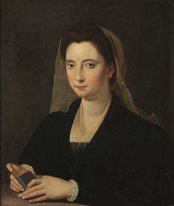 Jeune dame, appelée Lucrezia Cenci - Scipione Pulzone