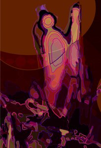 Artichaut_abst_vert6a - Scott J. Davis