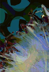 Artichaut_abst_vert8 - Scott J. Davis