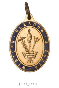 Pass directorial de la Glasgow and South Western Railway, Écosse, vers 1850
