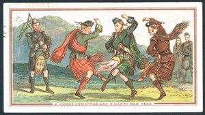 Carte de Noël écossaise - Scottish School