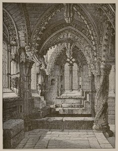 Coin sud-est de la chapelle de la Dame, Rosslyn