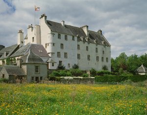 Vue de Traquair House - Scottish School