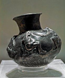 Art scythe : vase rituel en argent du 7ème-6ème siècle av. J.-C. - Scythian