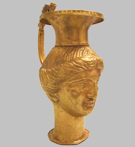 Vase figuré, 4ème siècle av. J.-C.