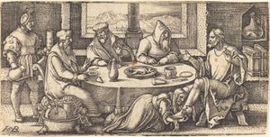 Christ dans la maison de Simon le Pharisien