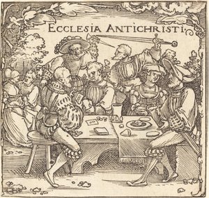 Ecclesia Antichristi - Sebald Beham