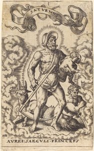Saturne - Sebald Beham
