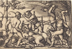 La Bataille des Paysans - Sebald Beham