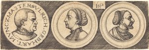 Trois Médailles avec Portraits - Sebald Beham