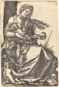 Vierge à la poire - Sebald Beham