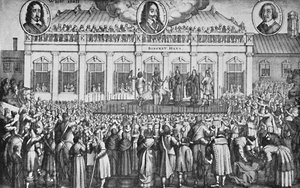 Exécution de Charles Ier, vers 1649, 1903
