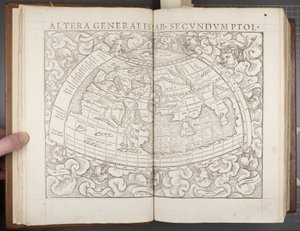 Globe, de Cosmographia, 1544 - Sebastian Munster