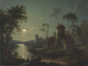 Scène de rivière