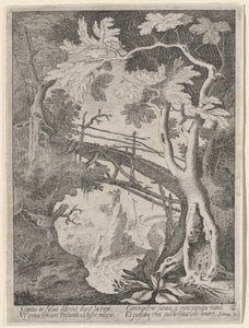 Un paysage rocheux avec la tentation du Christ - Sebastian Vrancx