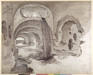 Tivoli, Cryptoportique sous le Temple d