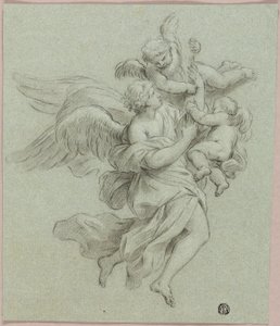 Ange avec Putti - Sebastiano Conca