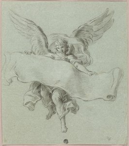 Ange avec parchemin - Sebastiano Conca