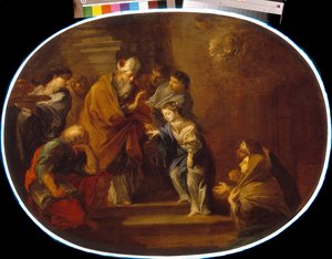 La présentation de la bienheureuse Vierge Marie - Sebastiano Conca