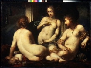 Les trois grâces - Sebastiano Mazzoni