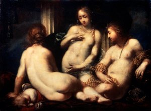 Les Trois Grâces, années 1650 - Sebastiano Mazzoni