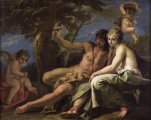 Angélique et Médor - Sebastiano Ricci