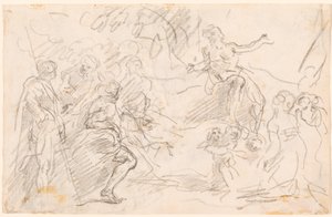 Scène biblique [verso]