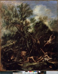 La tentation de Saint Antoine - Sebastiano Ricci