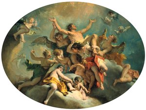 La glorification de Saint Sébastien
