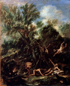 La Tentation de Saint Antoine, c1706-c1707 - Sebastiano Ricci