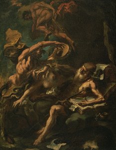 La Tentation de Saint Antoine - Sebastiano Ricci