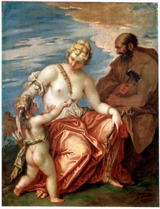 Vénus, Vulcain et Cupidon, années 1700