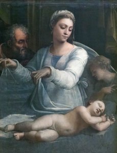 Madonna del velo - Sebastiano del (c.1485 1547) Piombo