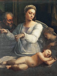 Madone du Voile - Sebastiano del (c.1485 1547) Piombo