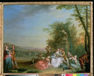 La Récolte des raisins, c.1750 - Sebastien II Le Clerc