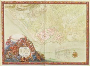 Ms. 987, fol.24 Plan du Havre, de l