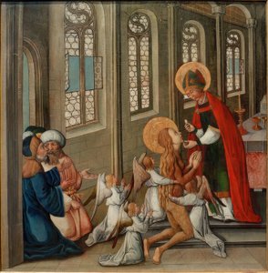 Dernière communion de Marie-Madeleine - Seeschwäbischer Meister