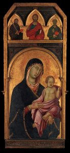 Madone et enfant, vers 1320 - Segna di Buonaventura