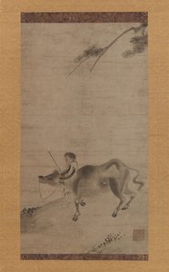 Gardien de bœufs, première moitié du XVe siècle