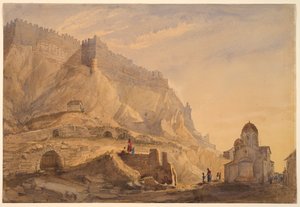 Ville fortifiée sur une colline - Selina Bracebridge