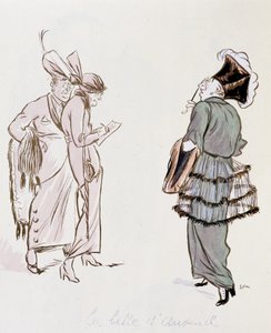 Modèle de costume fantastique ("La Belle d