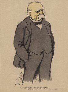 Georges Clemenceau, homme politique français - Sem