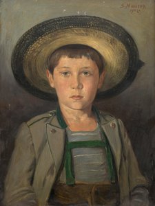 Portrait de Robert Maurer, fils de l