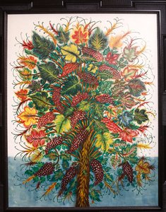 Les Raisins, vers 1930 - Seraphine Louis