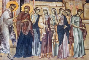 Présentation de la Vierge au Temple - Serbian School