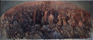 La bataille de Koulikovo le 8 septembre 1380