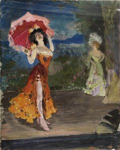 Danseuse, début des années 1900