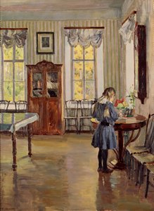 Dans une maison, 1913 - Sergei Arsenevich Vinogradov
